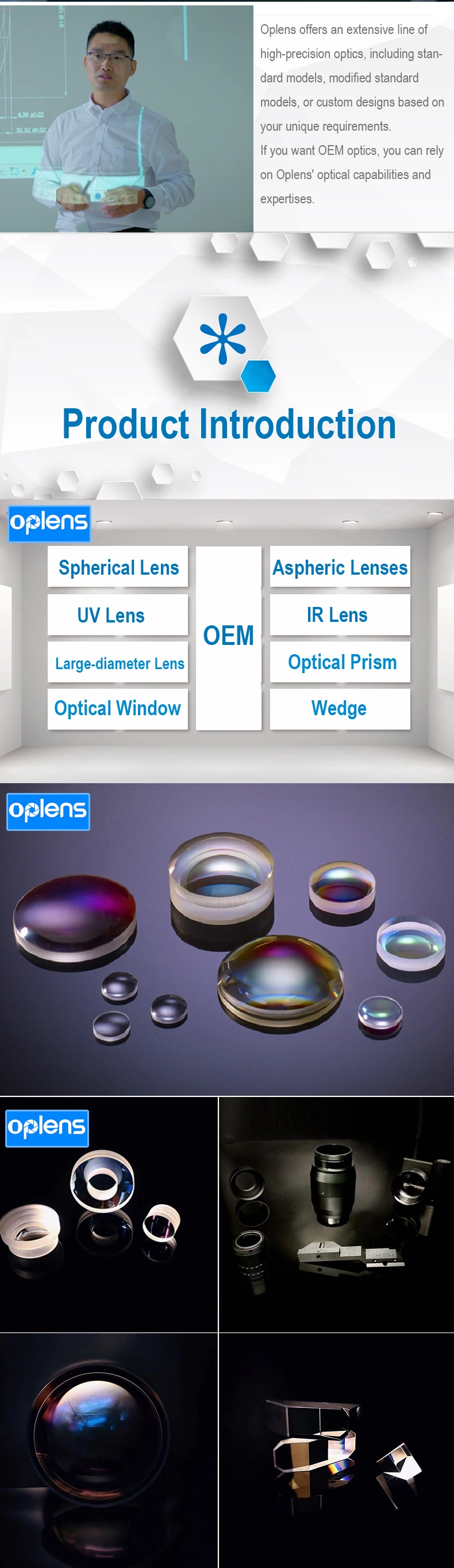 IR Lens Znse/Germanium/Silicon Lens Optical Components Manufacturer