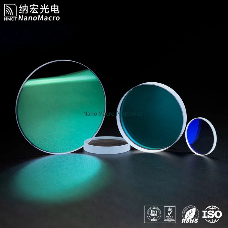 Optical Coated Quartz Glass Laser Protect Lens Dichroic Mirror 1064nm