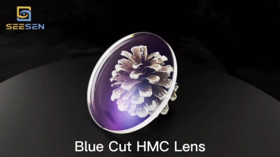 1.56/1.59 PC/1.61/1.67 Hmc UV420 Protection Blue Cut Anti Blue Ray Optical Lens for Computer